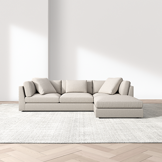 Monterey Modular 3-Piece Reversible Sectional Sofa with Ottoman