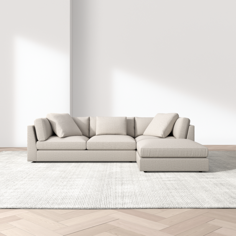 Monterey Modular 3-Piece Reversible Sectional Sofa with Ottoman - image 2 of 6
