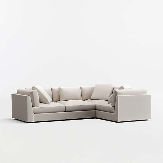 Monterey Modular 3-Piece L-Shaped Sectional Sofa
