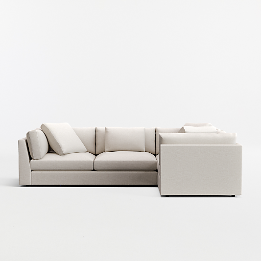 Monterey Modular 3-Piece L-Shaped Sectional Sofa