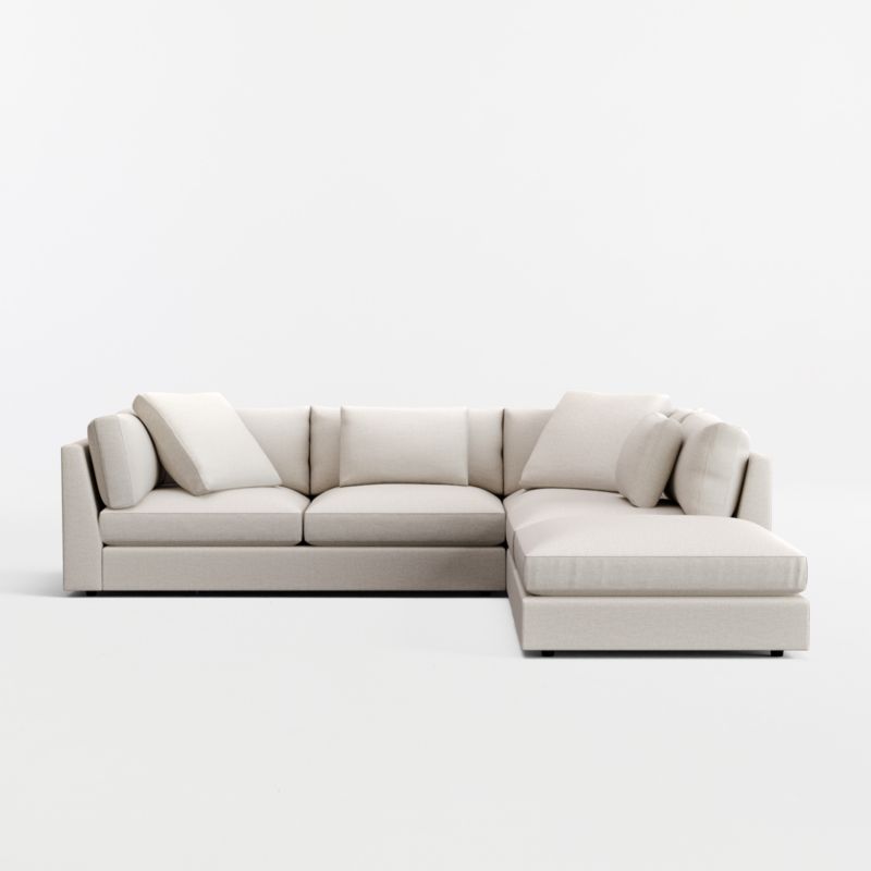 Monterey Modular 3-Piece L-Shaped Sectional Sofa with Ottoman - image 3 of 6