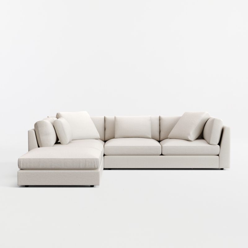 Monterey Modular 3-Piece L-Shaped Sectional Sofa with Ottoman - image 3 of 6