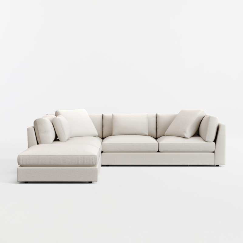 Monterey Modular 3-Piece L-Shaped Sectional Sofa with Ottoman - image 3 of 6