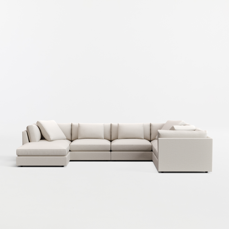 Monterey Modular 4-Piece L-Shaped Sectional Sofa with Ottoman - image 2 of 5