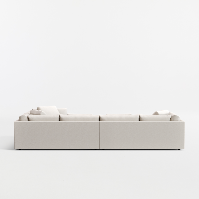 Monterey Modular 4-Piece L-Shaped Sectional Sofa with Ottoman - image 4 of 5