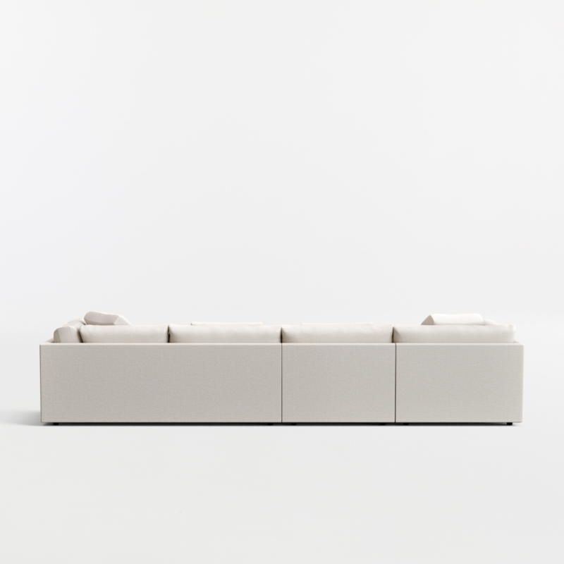 Monterey Modular 4-Piece Reversible Sectional Sofa with Ottoman - image 5 of 6
