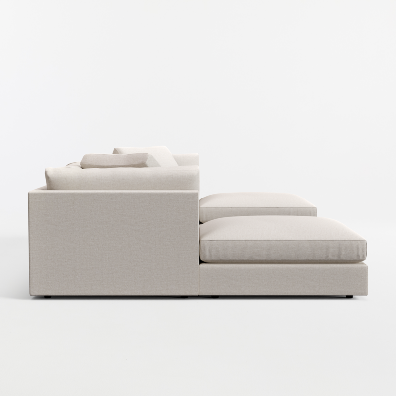 Monterey Modular 4-Piece U-Shaped Sectional Sofa with Double Ottoman - image 4 of 6