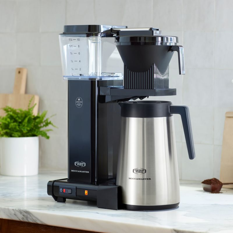 Moccamaster KBGT Thermal Brewer 10-Cup Black Coffee Maker - image 1 of 3