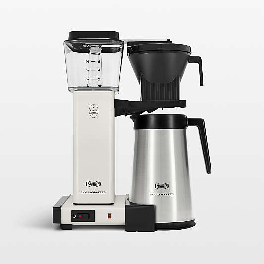 Moccamaster KBGT Thermal Brewer 10-Cup Off-White Coffee Maker