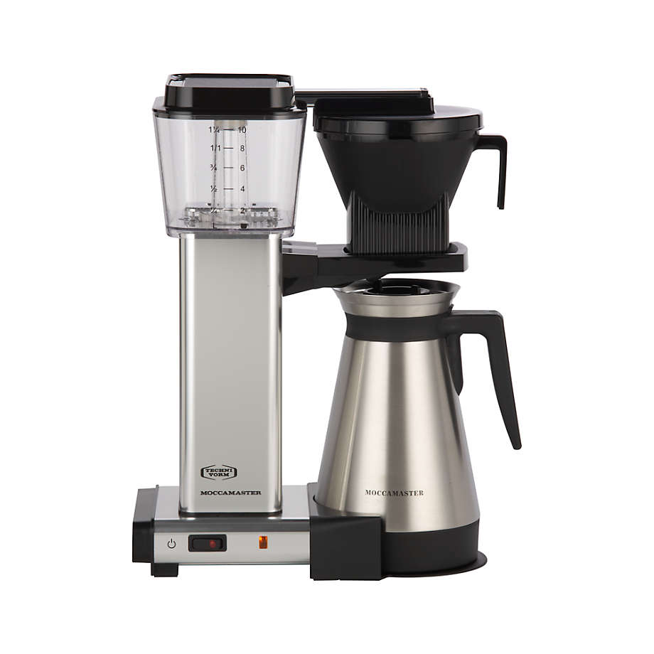 Moccamaster KBGT Thermal Brewer 10-Cup Black Coffee Maker + Reviews