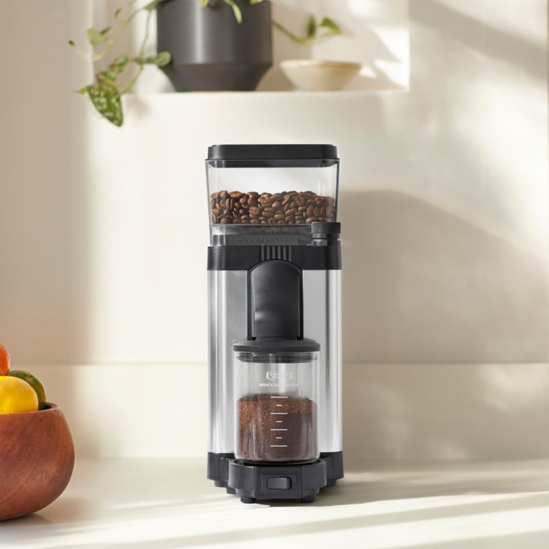 Moccamaster KM5 Polished Silver Burr Grinder + Reviews | Crate & Barrel