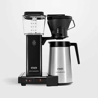 Moccamaster KBT Thermal Brewer 10-Cup Black Manual Drip Stop Coffee Maker