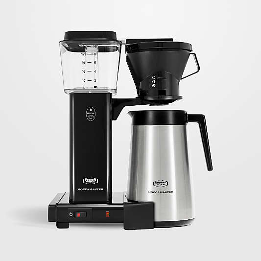Moccamaster KBT Thermal Brewer 10-Cup Black Manual Drip Stop Coffee Maker