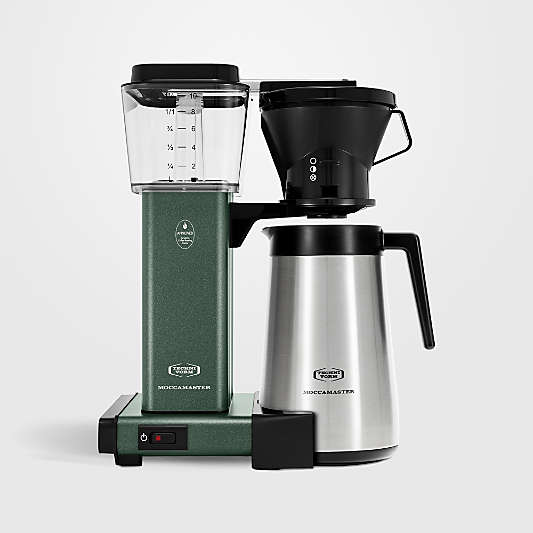 Moccamaster KBT Thermal Brewer 10-Cup Juniper Manual Drip Stop Coffee Maker