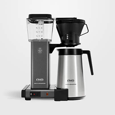 Moccamaster KBT Thermal Brewer 10-Cup Stone Grey Manual Drip Stop Coffee Maker