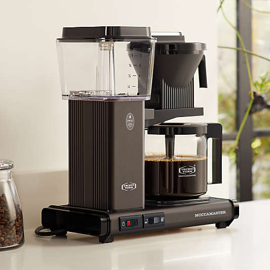 Moccamaster KBGV Select 10-Cup Glass Brewer Coffee Maker in Dutch Cocoa