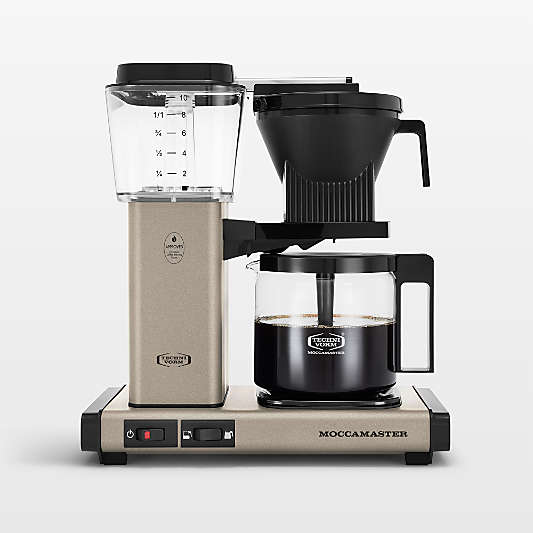 Moccamaster KBGV Select Glass Brewer 10-Cup Sandstone Coffee Maker