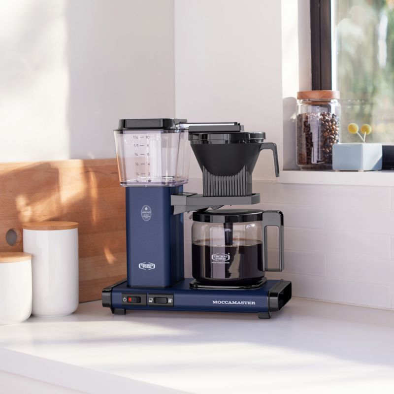 Moccamaster KBGV Select Glass Brewer 10-Cup Midnight Blue Coffee Maker - image 5 of 8