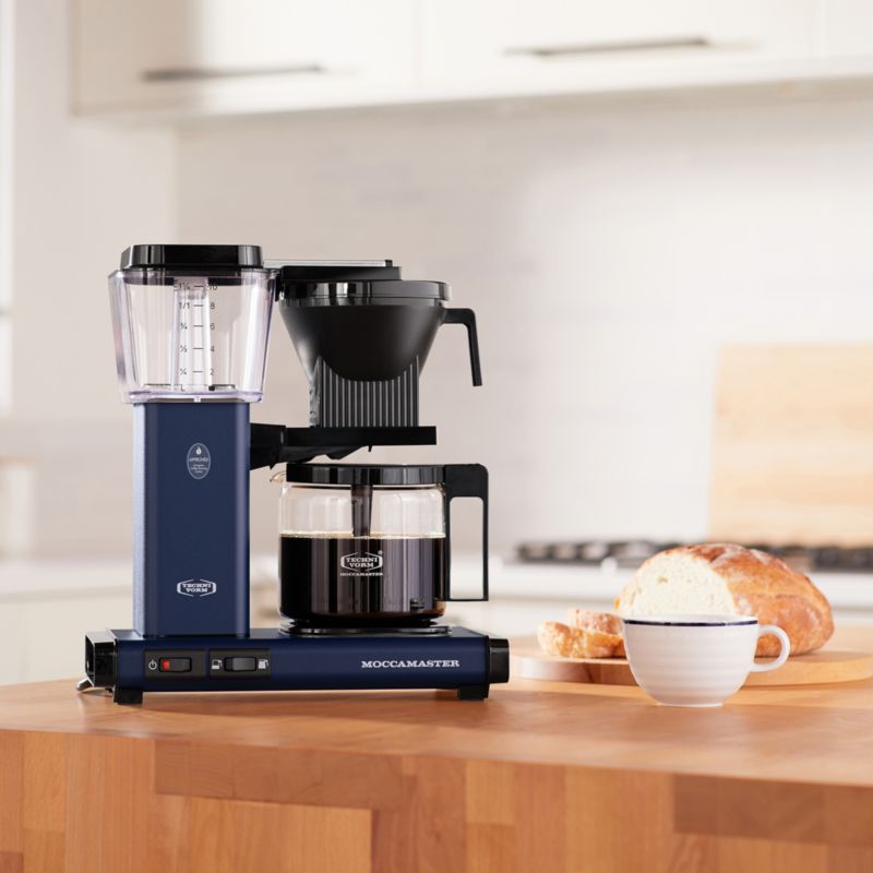 Moccamaster KBGV Select Glass Brewer 10-Cup Midnight Blue Coffee Maker - image 6 of 8