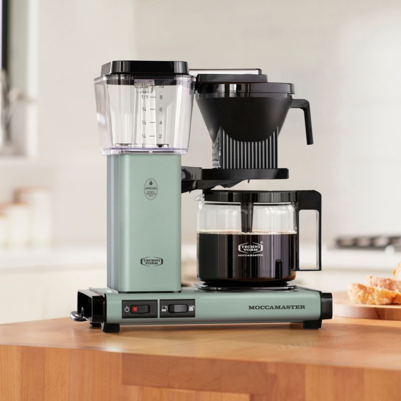 Moccamaster KBGV Select 10-Cup Glass Brewer Eucalyptus Coffee Maker - image 2 of 5