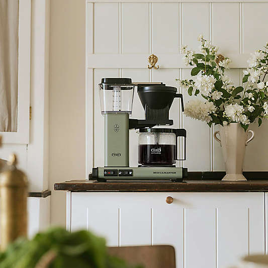 Moccamaster KBGV Select 10-Cup Glass Brewer Eucalyptus Coffee Maker