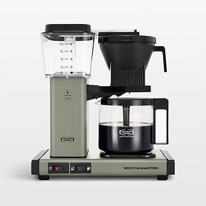 Moccamaster KBGV Select 10-Cup Glass Brewer Eucalyptus Coffee Maker