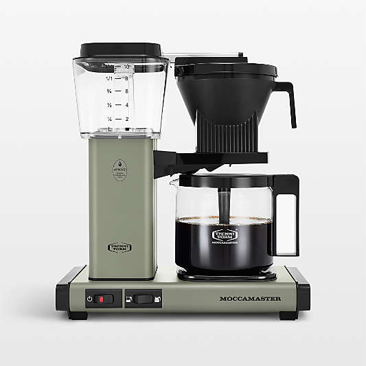 Moccamaster KBGV Select 10-Cup Glass Brewer Eucalyptus Coffee Maker
