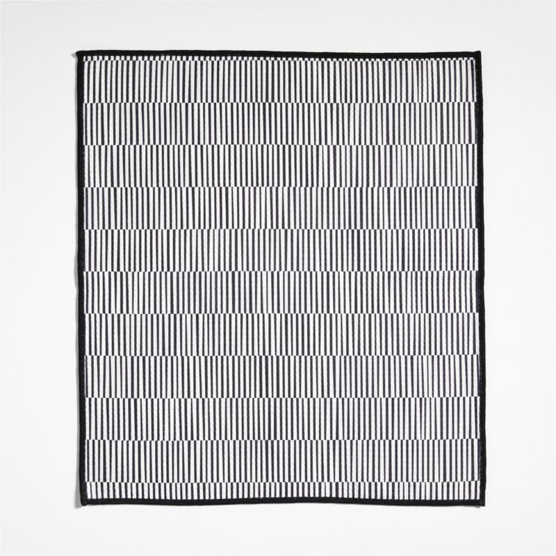 Modern Check Recycled Dish Towel