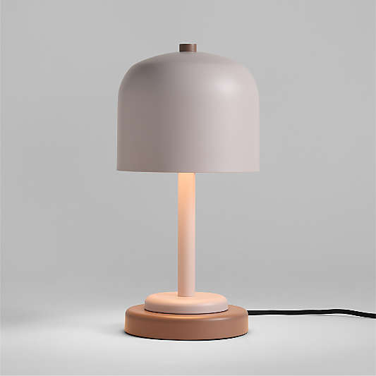 Modern Dome Purple Touch Kids Table Lamp