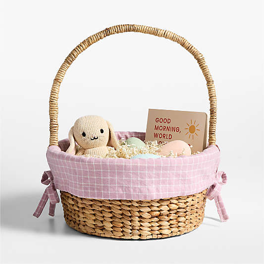 Mini Stax Purple Kids Easter Basket Liner