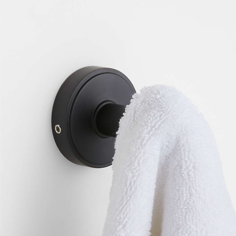 Style Selections Donevan Oil-Rubbed Bronze Single-Hook Wall Mount Towel  Hook in the Towel Hooks department at