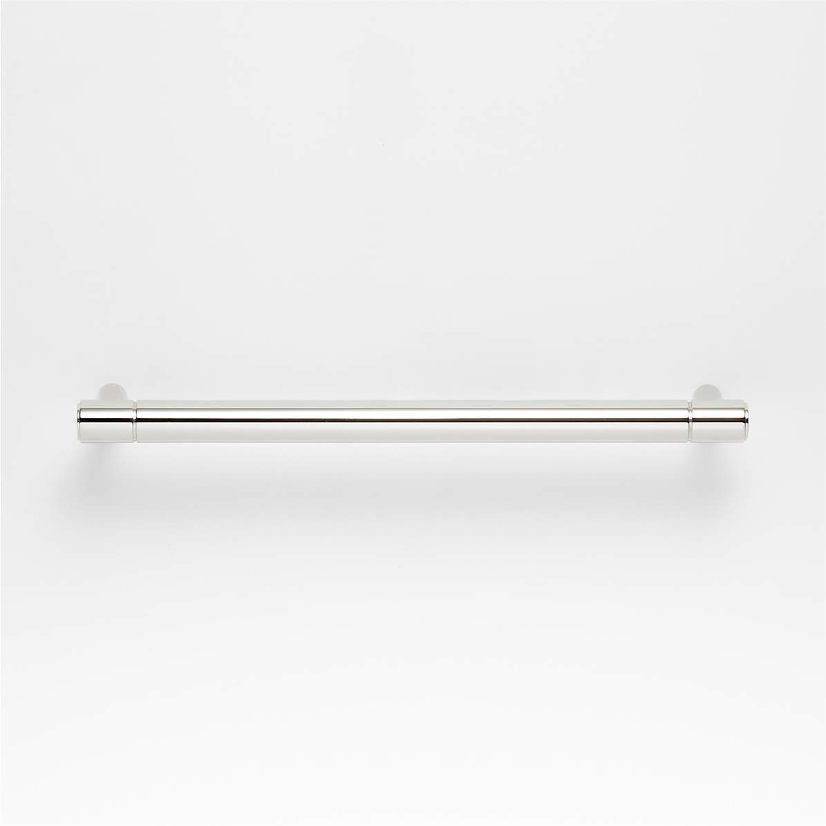 Modern 3 Flat-End Polished Chrome Cabinet Drawer Bar Pull + Reviews