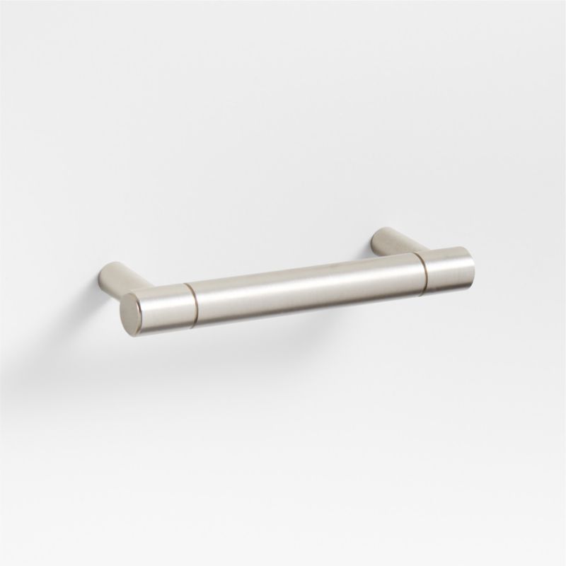 Tapered Brushed Nickel Bathroom Hand Towel Ring