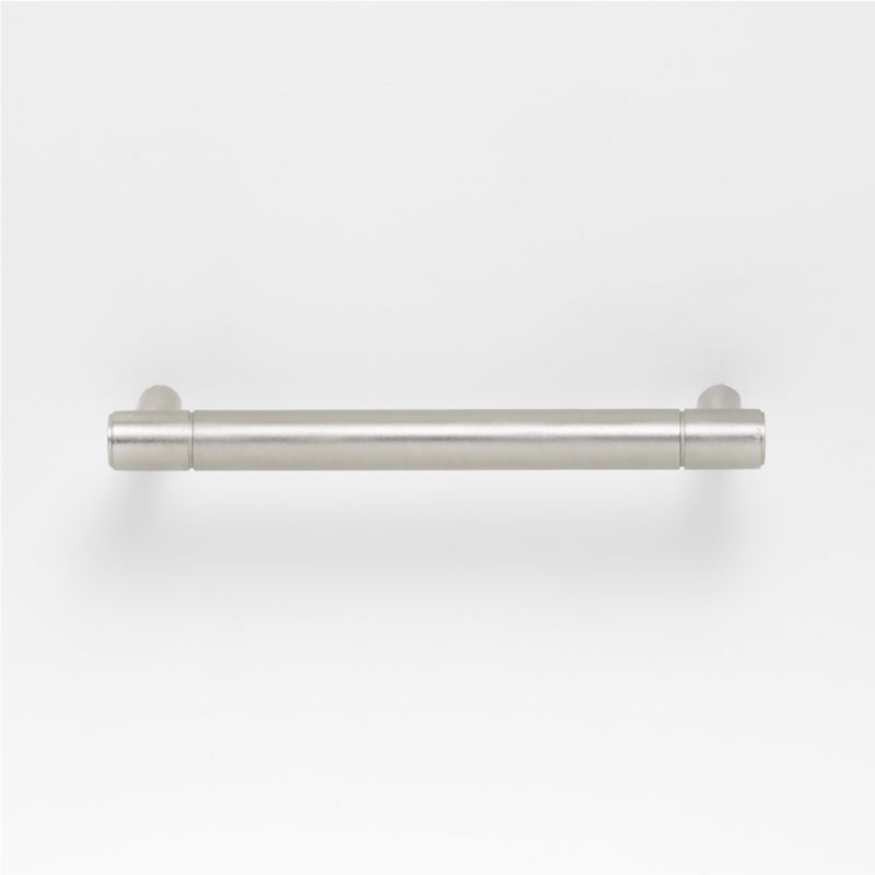 Modern 4" Flat-End Brushed Nickel Cabinet Drawer Bar Pull - image 3 of 4