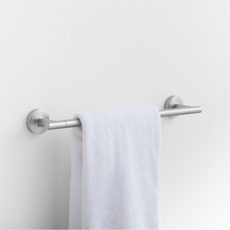 18 towel bar brushed nickel sale