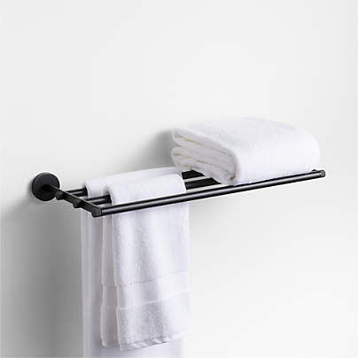 A Wall Mounted Bathroom Towel Hook Idea — The White Apartment