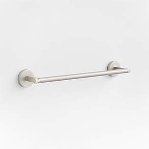 Modern Fluted Brushed Nickel Wall-Mounted Toilet Paper Holder