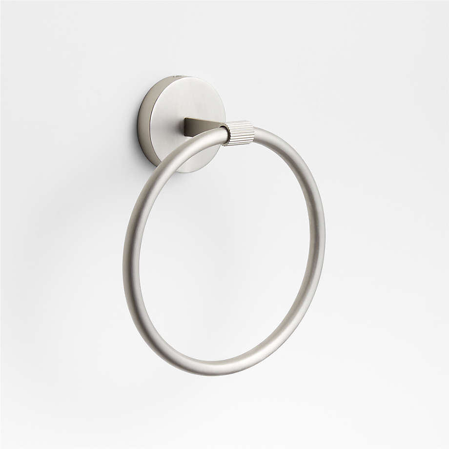 Innburg Towel Ring in Brushed Nickel