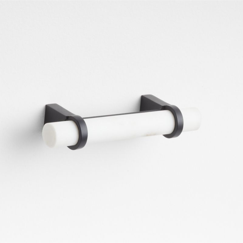 Modern Marble Black Cabinet Drawer Bar Pull 3" - image 3 of 4