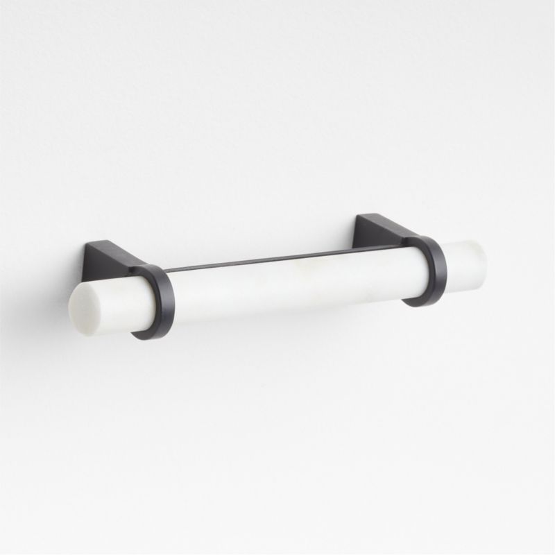 Modern Marble Black Cabinet Drawer Bar Pull 4" - image 4 of 5