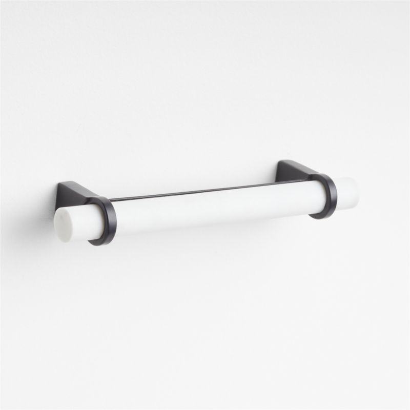 Modern Marble Black Cabinet Drawer Bar Pull 5" - image 4 of 5