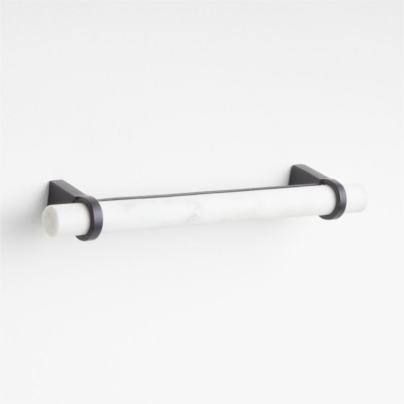 Modern Marble Black Cabinet Drawer Bar Pull 6" - image 4 of 5