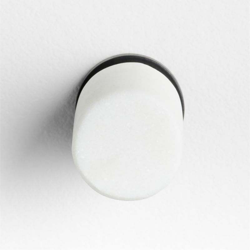 Viewing product image Modern Marble Black Cabinet Knob - image 1 of 5