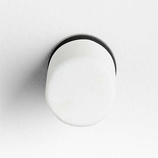 Modern Marble Black Cabinet Knob