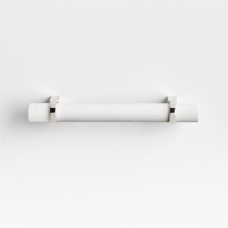 Modern Marble Chrome Silver Cabinet Drawer Bar Pull 4" - image 0 of 5