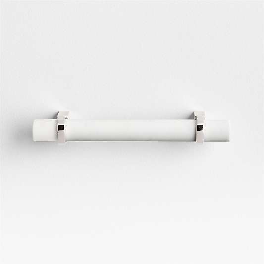 Modern Marble Chrome Silver Cabinet Drawer Bar Pull 4"