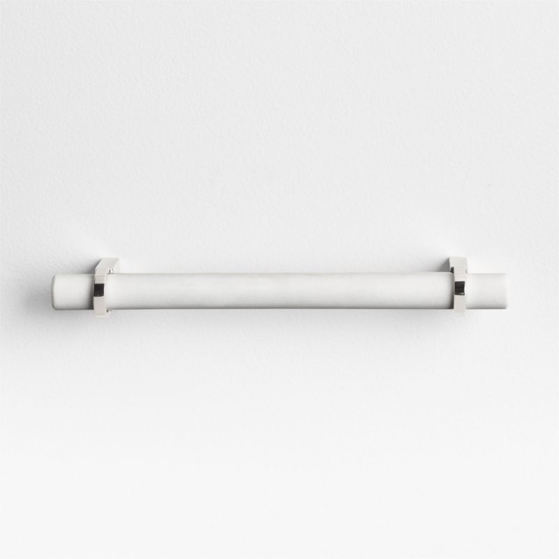 Modern Marble Chrome Silver Cabinet Drawer Bar Pull 6" - image 0 of 5