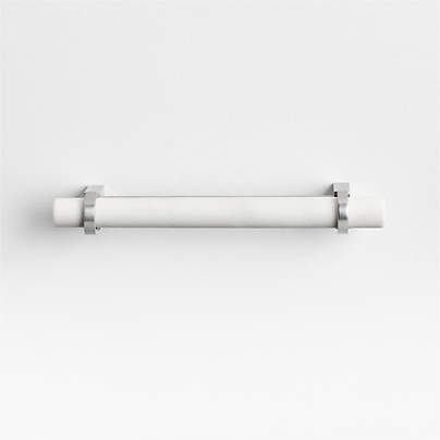 Modern Marble Silver Cabinet Drawer Bar Pull 5"