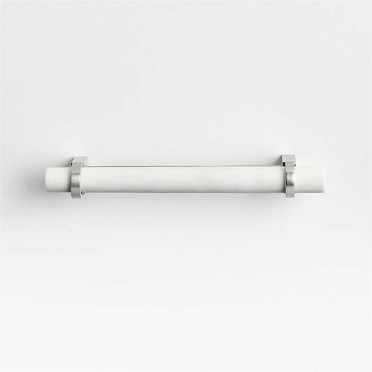 Modern Marble Silver Cabinet Drawer Bar Pull 5"