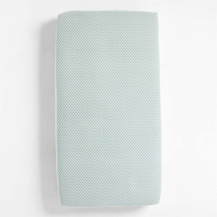 Modern Star Organic Brushed Cotton Baby Crib Fitted Sheet